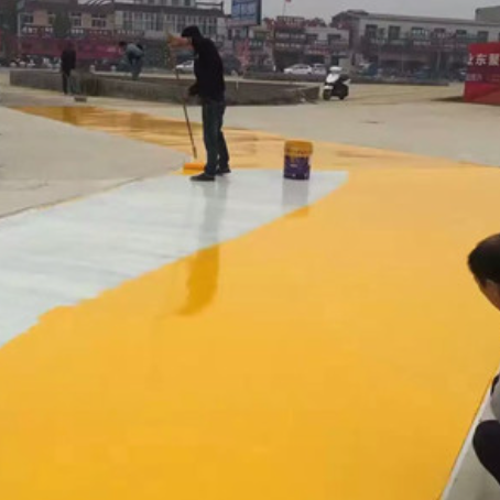 淮北彩色路面喷涂翻新的使用寿命多长